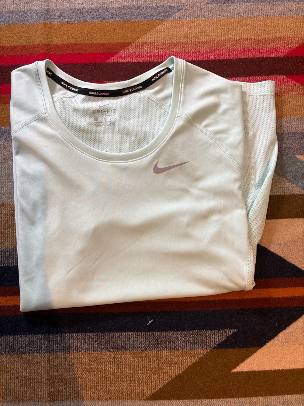 Nike Women’s Light Mint Short Sleeve Running Tee